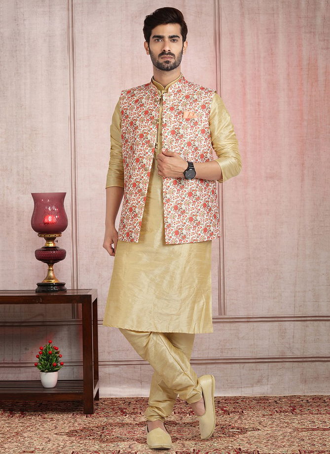 Festive Wear Wholesale Kurta Pajama With Jacket Collection